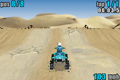 ATV Quad Power Racing screenshot 5 for GameBoy Advance
